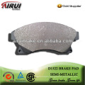 D1522 high performance semi-metallic brake pad